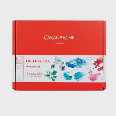 Carand'Ache Creative Box Multi-Product Set with Online Classes