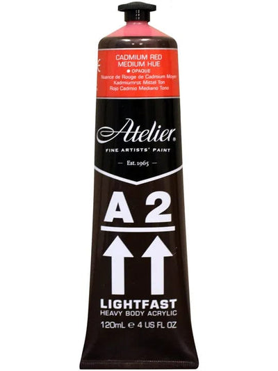 Chroma Acrylic Paint A2 Lightfast Heavy Body Acrylic 120ml