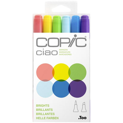 Copic Ciao 6 Colour Set - Brights