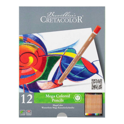 Cretacolor Pencil Cretacolor Mega Colored Pencil Set