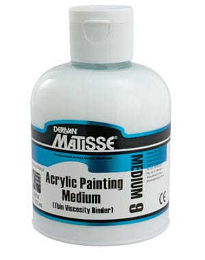 Derivan Matisse MM9 Acrylic Painting Medium 250ml