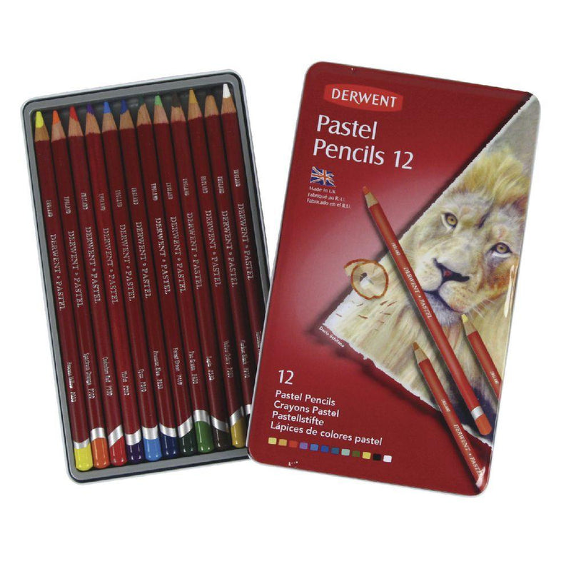 Derwent Pastel Pencil Set of 12