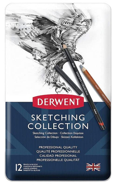 Derwent Pencil Derwent Sketching Collection Tin 12