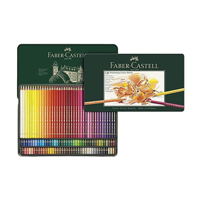 Faber-Castell Polychromos Coloured Pencils 120 Set