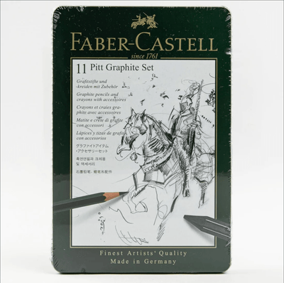 Faber-Castell Pencil Pitt Mixed Media Graphite Set 11