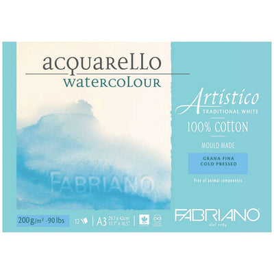 Artistico Water Colour Pads Cold Pressed 200gsm
