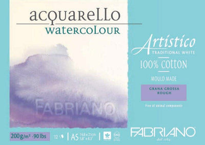 Artistico Water Colour Pads Rough 200gsm