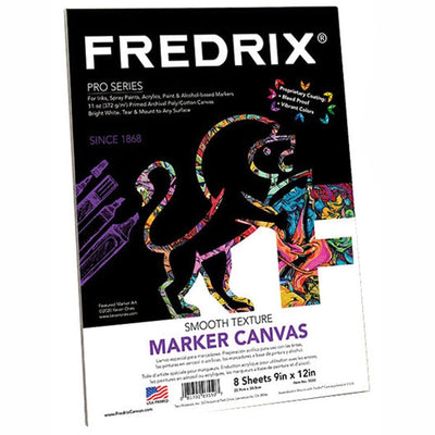 Fredrix Pad Fredrix Marker Canvas 9"x12" (22.9x30.5cm)