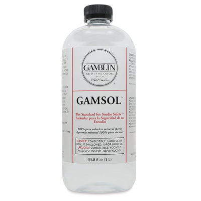 Gamblin Galkyd and Winsor 7 Newton Safflower Oil, Oil Painting