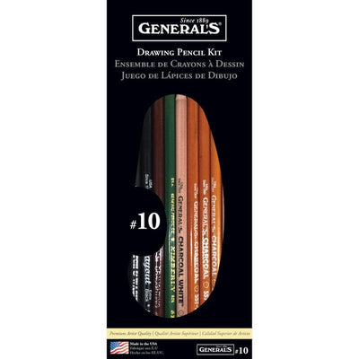 General's Charcoal General's Jumbo Compressed Charcoal (3 Pack)
