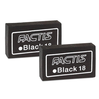 General's Eraser Eraser Magic Black Blister pk 2