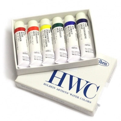 Holbein Watercolour Paint Holbein Artists' Watercolours 5ml Tom Lynch Set 6