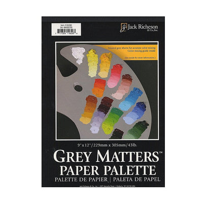 Jack Richeson & Co., Inc. Palette Palette Disposable Grey Matters