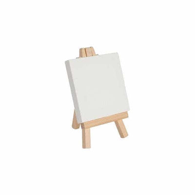 Jasart Canvas Mini Easel with 7x9cm Canvas