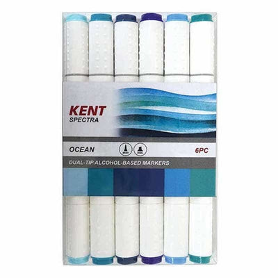 Kent Spectra Marker Kent Spectra Graphic Design Marker 6 pc Set