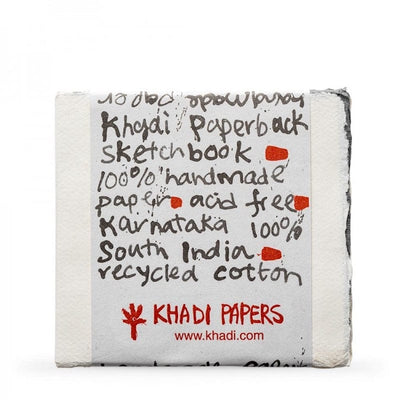 Khadi Papers Sketchbook Khadi Paperback Sketchbook 15x15cm 150gsm HP
