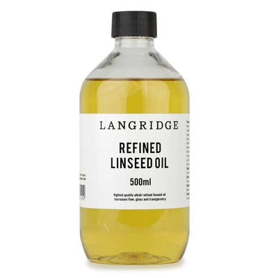 Langridge Oil Medium Langridge Refined Linseed Oil 500ml