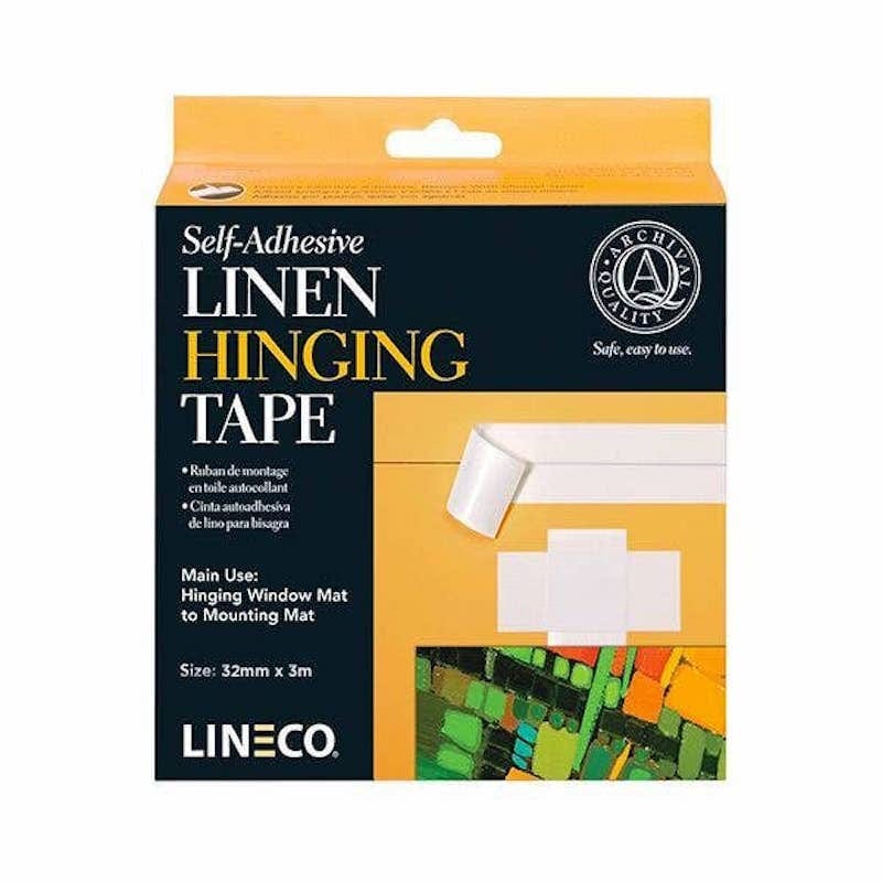 Lineco Tape Linen Hinging Tape Self-Adhesive