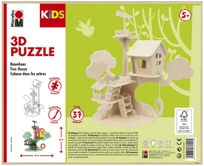 3D Puzzle Age 5+ Tree House