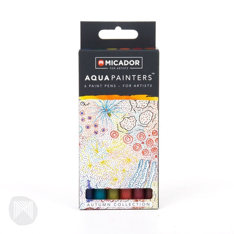 Micador Marker AquaPainters Autumn Colours Pack 6