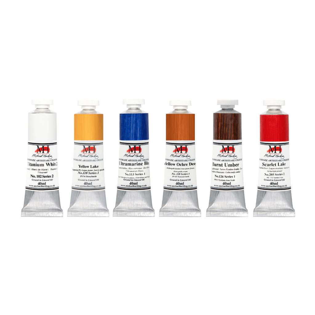 Michael Harding Oil Set 6 x 40ml – ArtSmart Art Store & Picture Framing