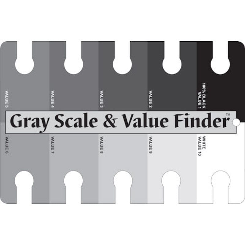 National Art Materials Accessory Grey Scale & Value Finder