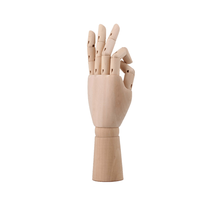 Not specified Accessory Wooden Hand Mannequin Male Left