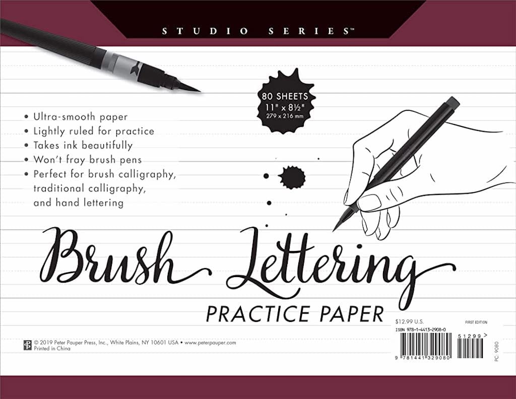 Studio Series Brush Lettering Paper – ArtSmart Art Store & Picture Framing