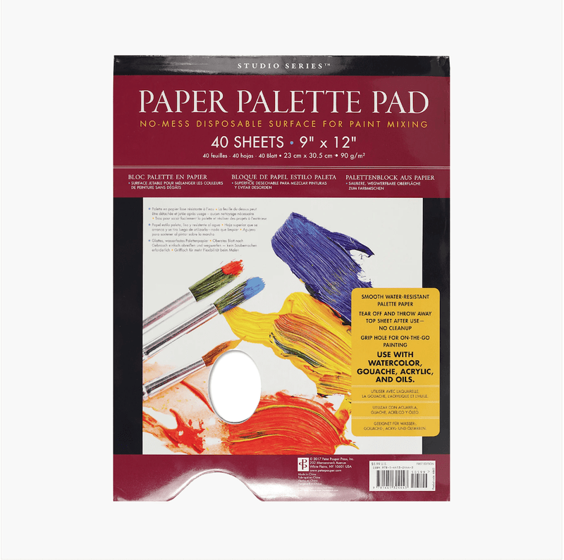 Peter Pauper Press Pad Studio Series Paper Palette A4 Pad (40 Sheets)