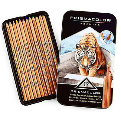 Prismacolor Premier 12 Water-Soluble Colored Pencil Set