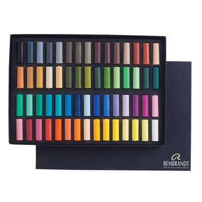 Soft Pastels Artists Quality General Selection Half Length Box of 60