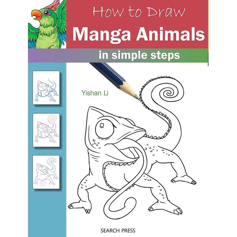 How to Draw Manga Animals in simple steps