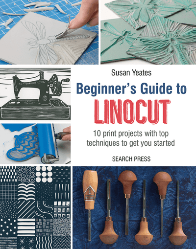 Search Press Tutorial Books Susan Yeates Beginner's Guide to Lino Cut