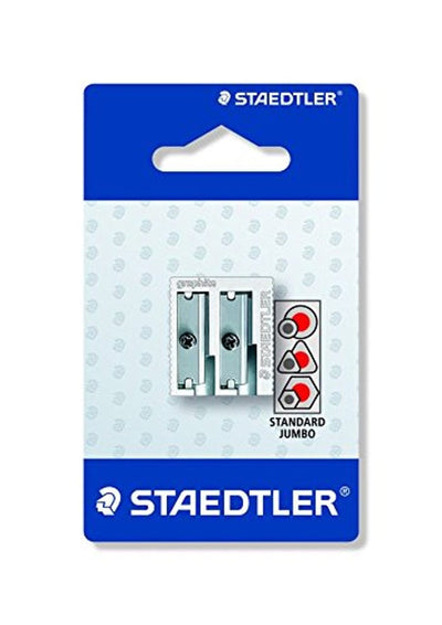 Staedtler Accessory Metal Double-Hole Sharpener 510 20