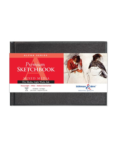 Alpha Series Premium Sketchbook Hardcover