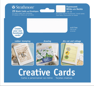 Strathmore Watercolor Cards and envelopes - Full size cards - 10 pack