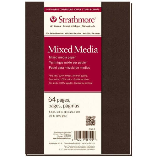 Strathmore Mixed Media Softcover Art Journal 64 Pages