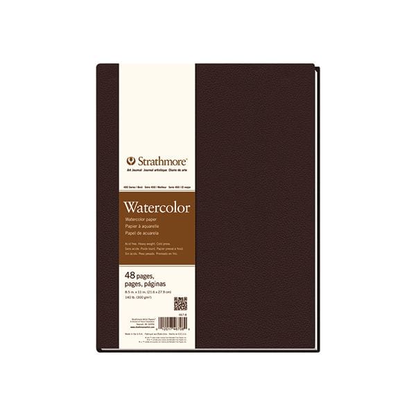 Strathmore Watercolor Softcover Art Journal 48 Pages (7.75" x 9.75")