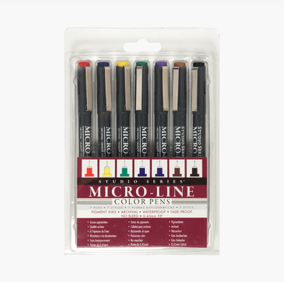Studio Series Fineliner Studio Series Micro-Line Pigment Pen Set 7