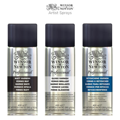 Winsor & Newton Professional Gloss Varnish Spray 400ml