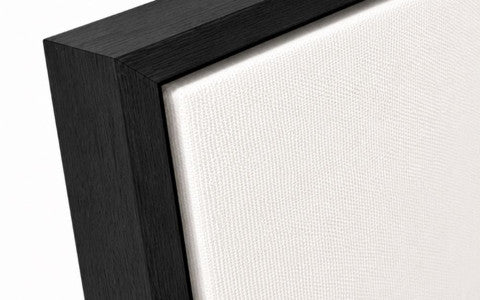 Black Frame with Wood Grain