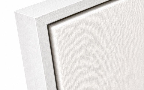 White Frame with Wood Grain